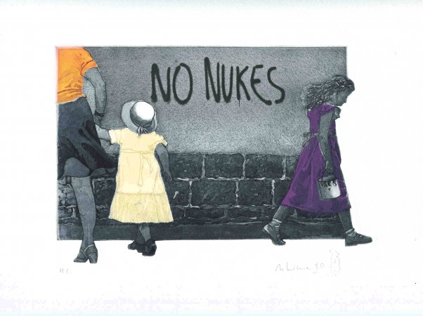 THE WRITING ON THE WALL (NO NUKES)